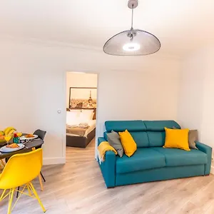  Apartamento Enjoy The Traditional Parisian Life
